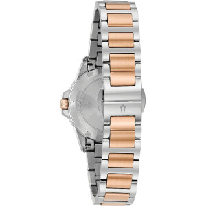 Bulova Marine Star 98R234 Damenuhr in Bicolor und 5 Diamanten