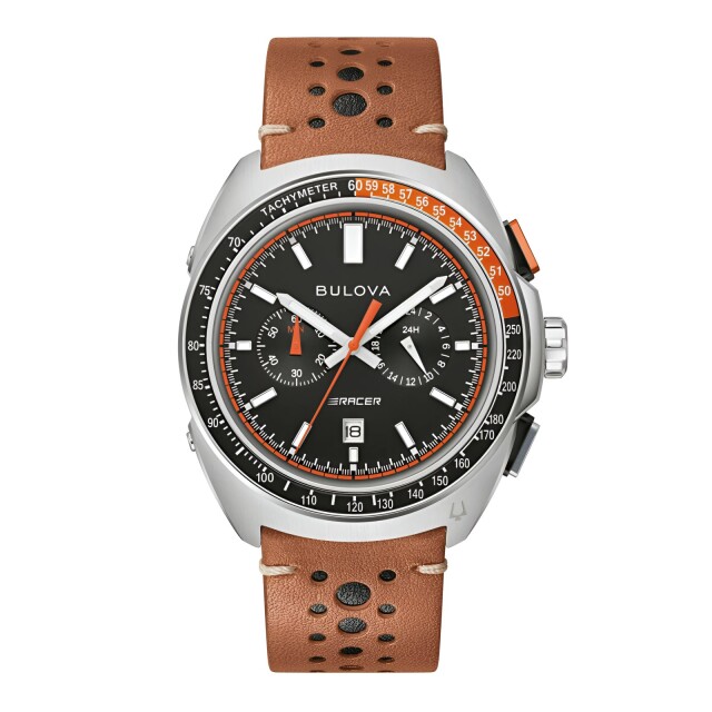 Bulova Racer Chronograph 98B427 performance Collection Schwarz