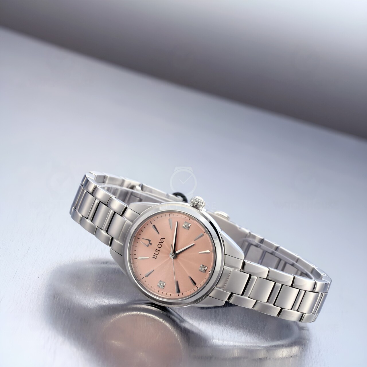 Bulova Sutton 96P254 Damen Classic Kollektion in Pink