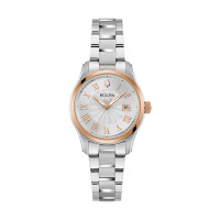 Bulova Wilton Damenuhr 98M136 in Bicolor Roségold