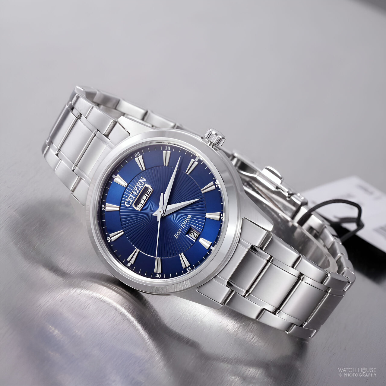 Citizen Eco-Drive Solaruhr für Herren Schwarz/Blau