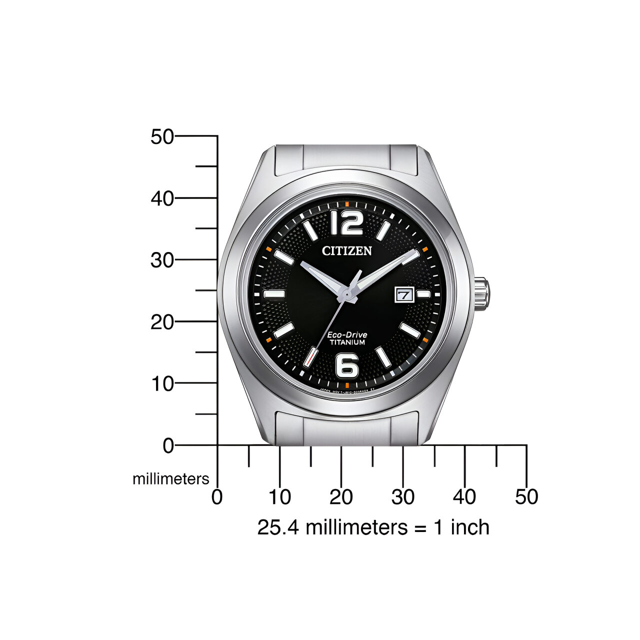 Citizen AW1641-81E Black Super Titanium Eco Drive