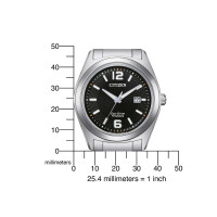 Citizen AW1641-81E Schwarz Super Titanium Eco Drive