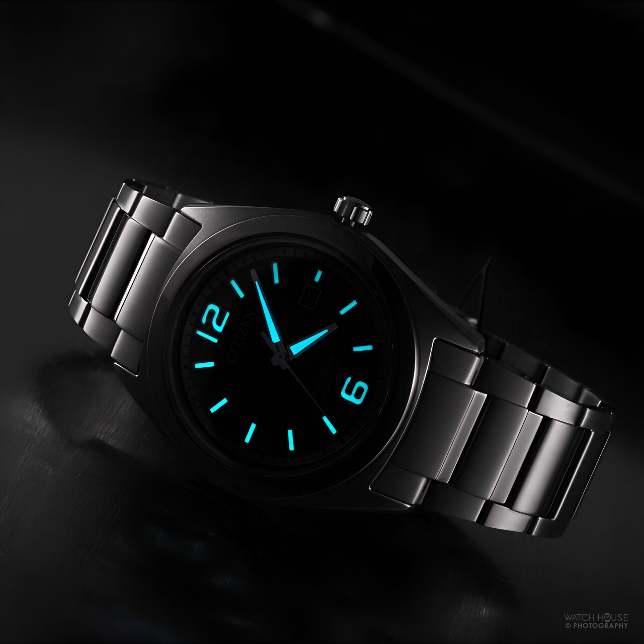 Citizen AW1641-81X Green Super Titanium Eco Drive