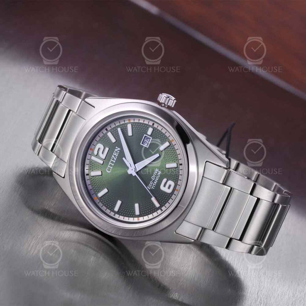 Citizen AW1641-81X Green Super Titanium Eco Drive