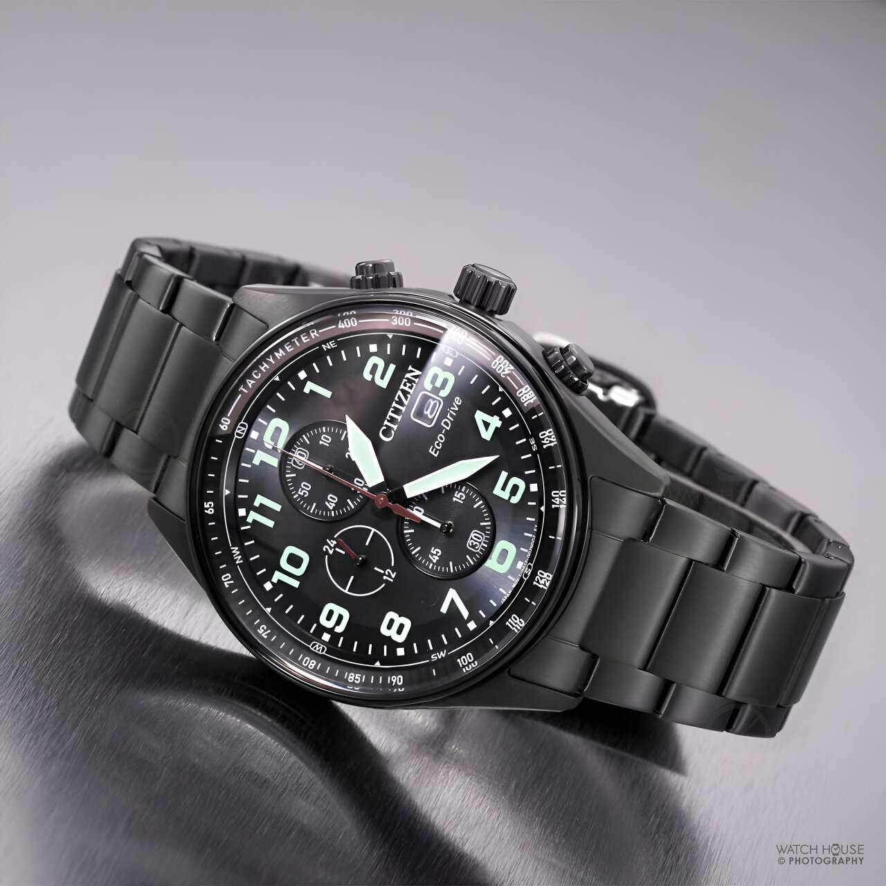 Citizen B612 Eco Drive Men's Chronograph CA0775-79E: Precision & Style