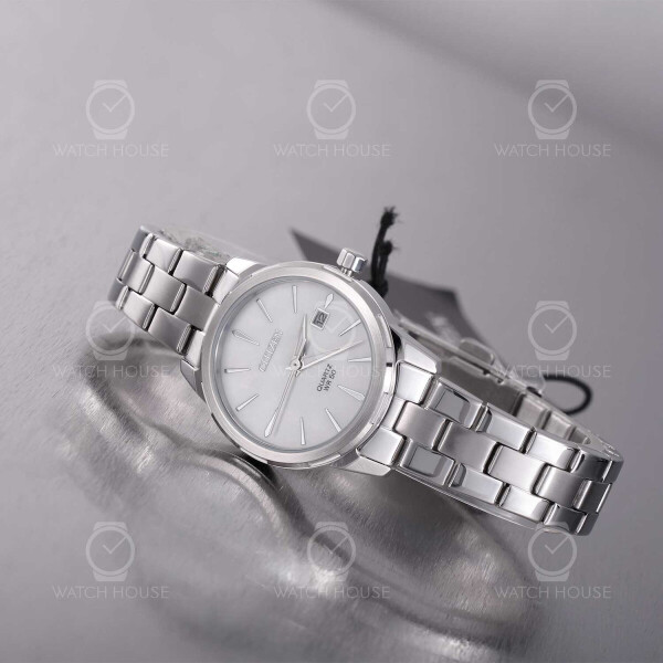 Citizen Basic Ladies EU6070-51D Quartz Womens Wristwatch With M.O.P.