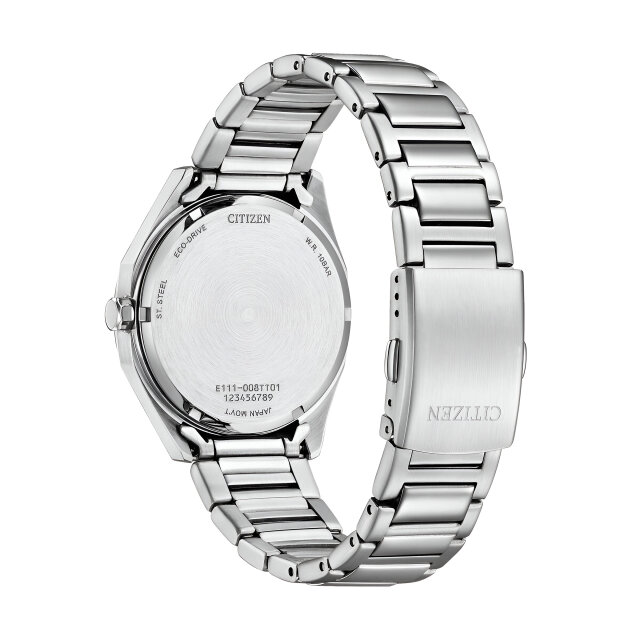 Citizen BM7620-83A Eco-Drive Sports Octagon Men’s Watch Steel-White