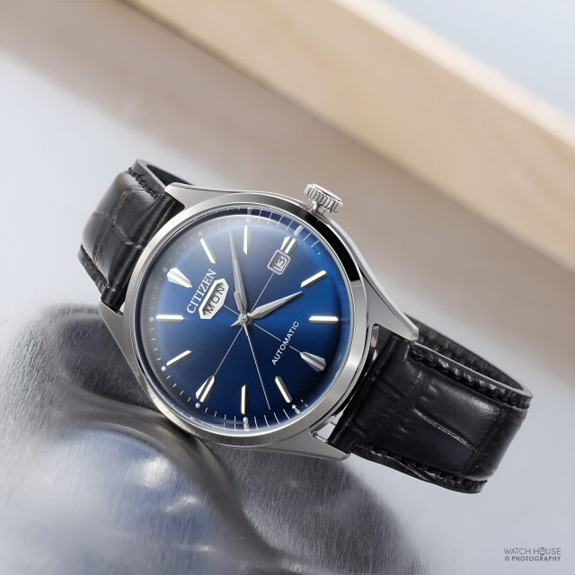 Citizen C7 Crystal Seven 1965 Automatikuhr NH8390-20LC Blau