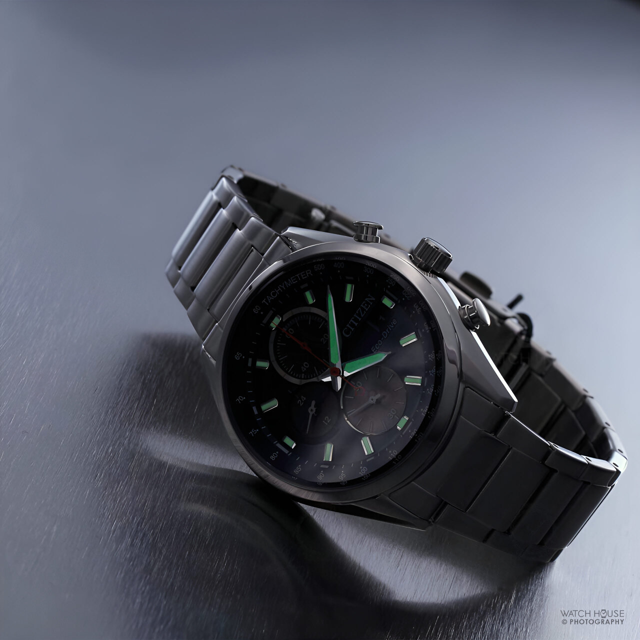 Citizen CA0459-79L Eco-Drive Tachymeter-Chronograph