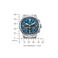 Citizen CA4570-88L Blaue Eco Drive Super Titanium