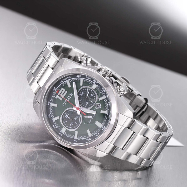 Citizen Chrono Aktiv Sport CA4640-50X Eco-Drive waldgrün