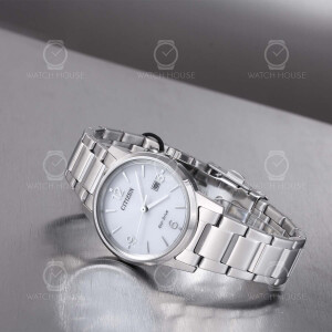 Citizen Classic ladies watch EW2720-57A Eco-Drive White