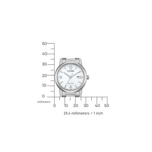 Citizen Classic Damenuhr EW2720-57A Eco-Drive Weiß