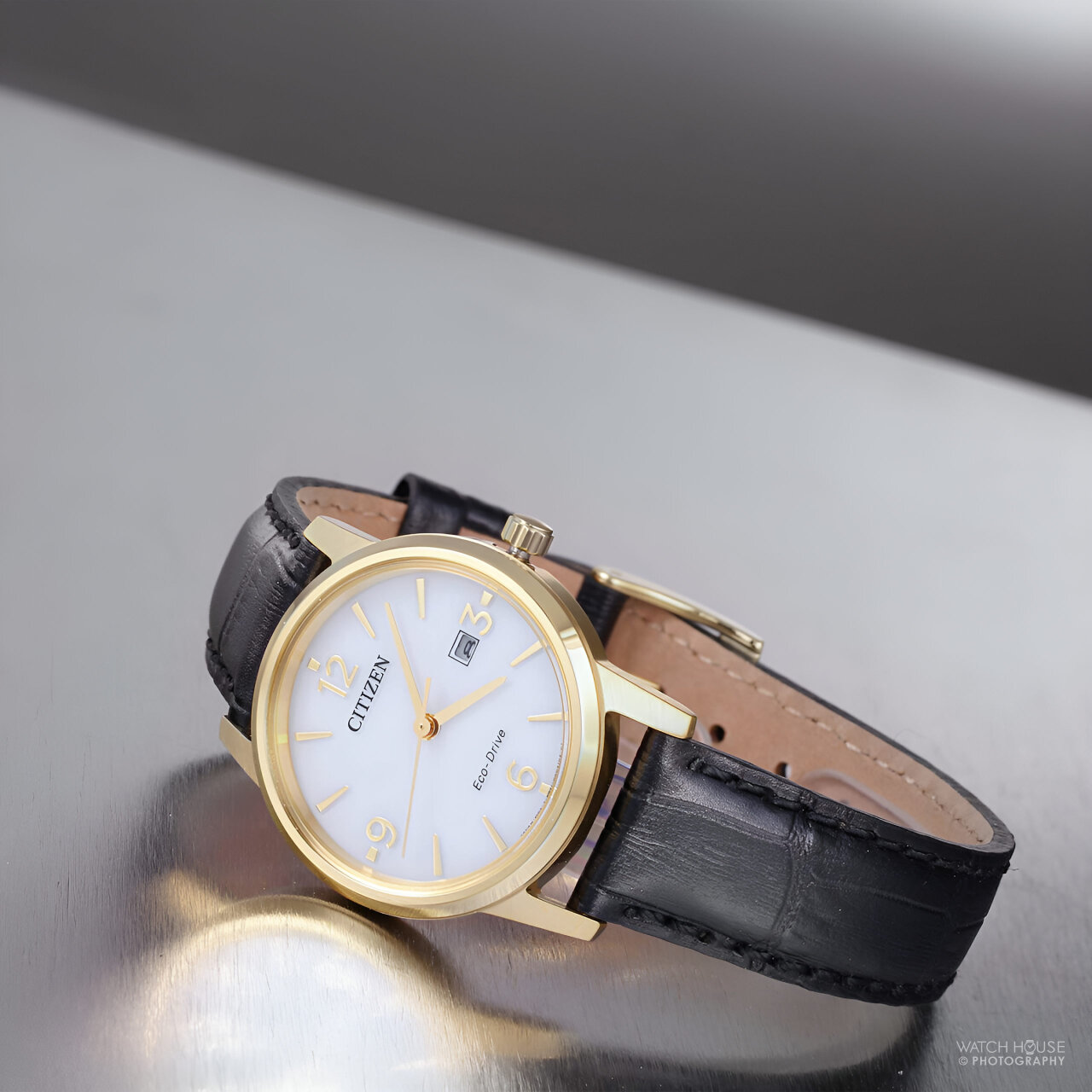 Citizen Classic ladies watch EW2722-01A Eco-Drive Gold