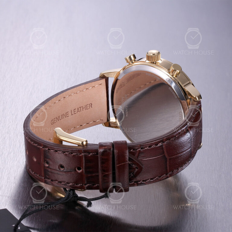 Citizen Classic Eco-Drive Chrono Watch CA7062-15A Gold-White