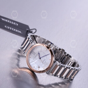 Citizen Damen Diamant Perlmutt Eco-Drive EM1074-82D...