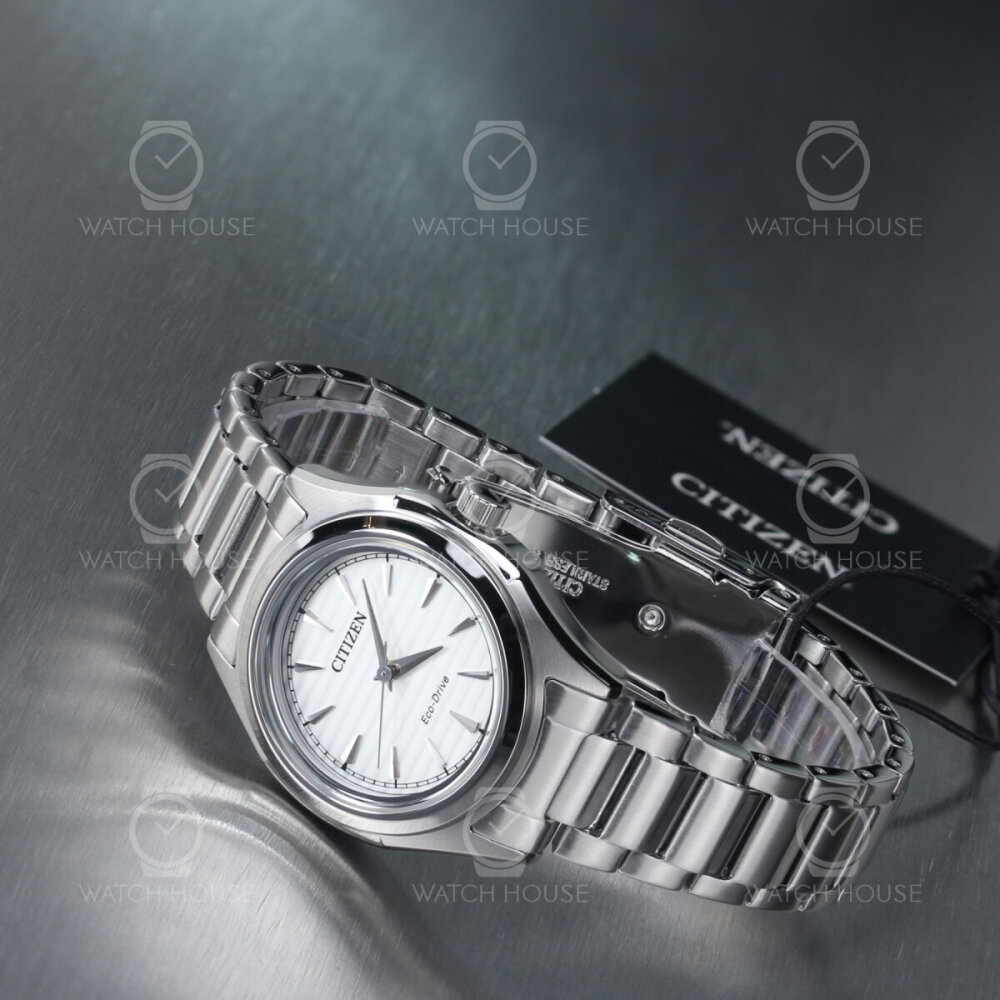 Citizen Eco Drive Sports Damenuhr FE2110-81A Weiß