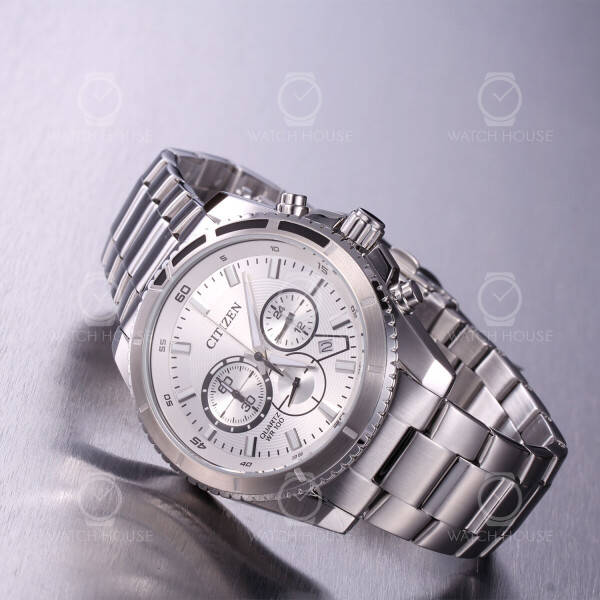 Citizen Eco-Drive Chronograph AN8200-50A Silber