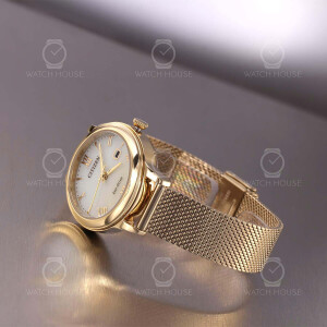 Citizen Elegance Damenuhr EW2623-70P Eco-Drive - Milanaise Gold