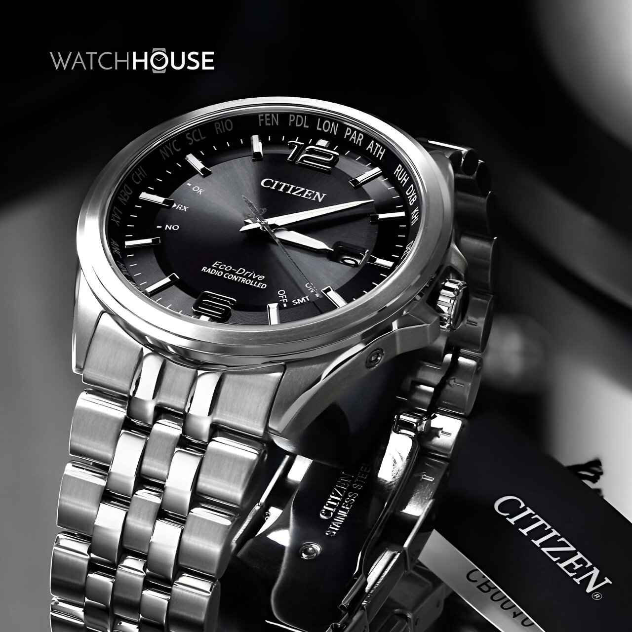 Citizen Elegant Radio-Controlled Worldtime CB0010-88E