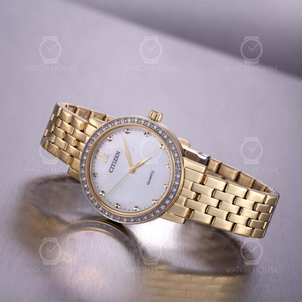 Citizen Elegant EL3102-50D - Filigrane Damenuhr in Gold