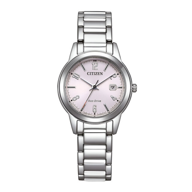 Citizen FE1241-71Z Elegant Eco-Drive Damenuhr in Stahl-Pink