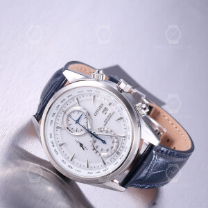 Citizen Radio-Controlled Chrono with World Time...