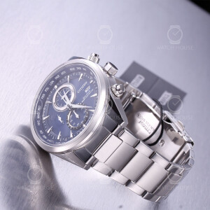 Citizen Radio-Controlled Chrono with World Time...
