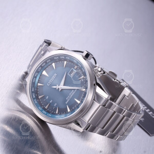Citizen Radio-Controlled Watch with World Time CB0270-87L...
