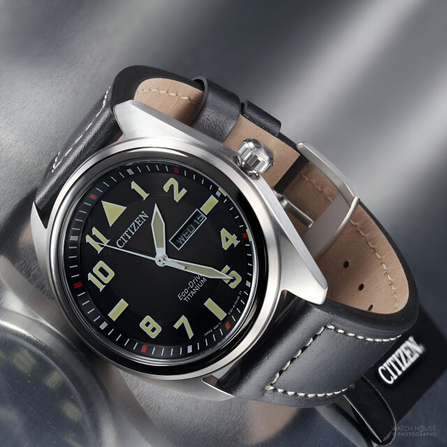 Citizen Garrison BM8560-29EC Schwarze Eco Drive