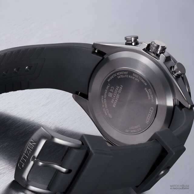 Citizen GPS CC4055-14H Satellite Wave Attesa Eco-Drive Rubber