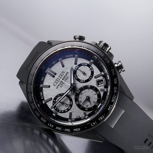 Citizen GPS CC4055-14H Satellite Wave Attesa Eco-Drive Rubber