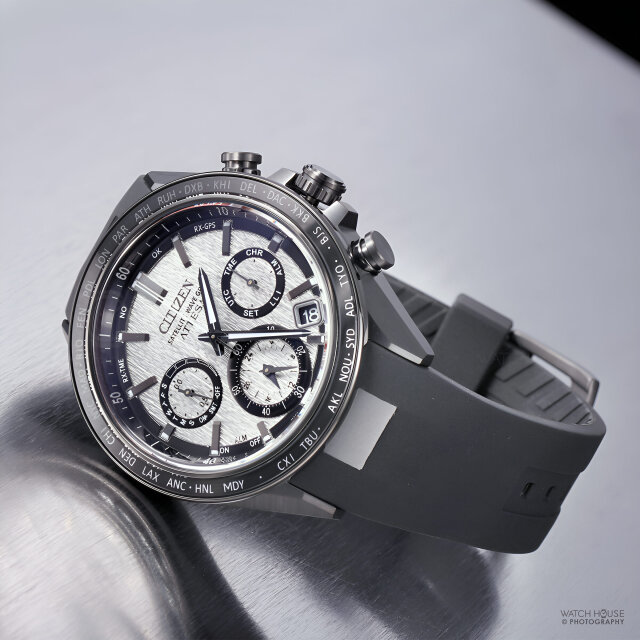 Citizen GPS CC4055-14H Satellite Wave Attesa Eco-Drive Rubber