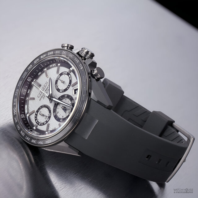 Citizen GPS CC4055-14H Satellite Wave Attesa Eco-Drive Rubber