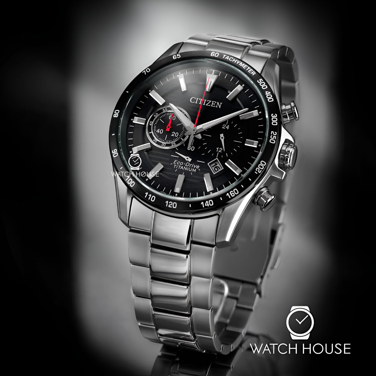 Citizen Mens Wrist Watch CA4444-82E Eco-Drive Titanium
