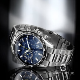 Citizen Mens Watch CA4444-82L Eco-Drive Titanium in blue
