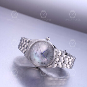 Citizen L Ladies Eco-Drive with cabochon and...