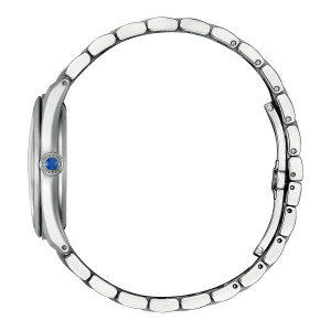Citizen L Ladies Eco-Drive with cabochon and mother-of-pearl EM1140-80D Steel