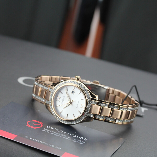 Citizen Ladies Elegant Serie FE1233-52A Eco Drive Gold