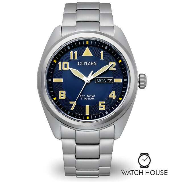 Citizen Nachtblaue Herrenuhr BM8560-88LC Super Titanium...