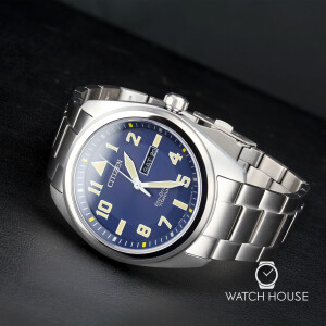 Citizen Blue Gents watch BM8560-88LE Super Titanium Eco...