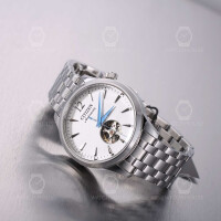 Citizen NH9131-73A Semi-Skelletierte 8229 Automatikuhr in Stahl-Weiß