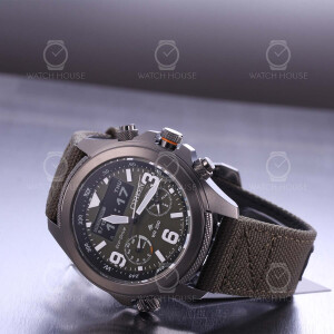 Citizen Promaster Land Combo Eco Drive Chrono JV1005-02W Green