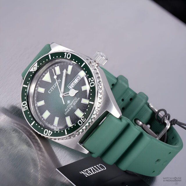 Citizen Promaster Marine ISO Diver Automatic NY0121-09XE Green