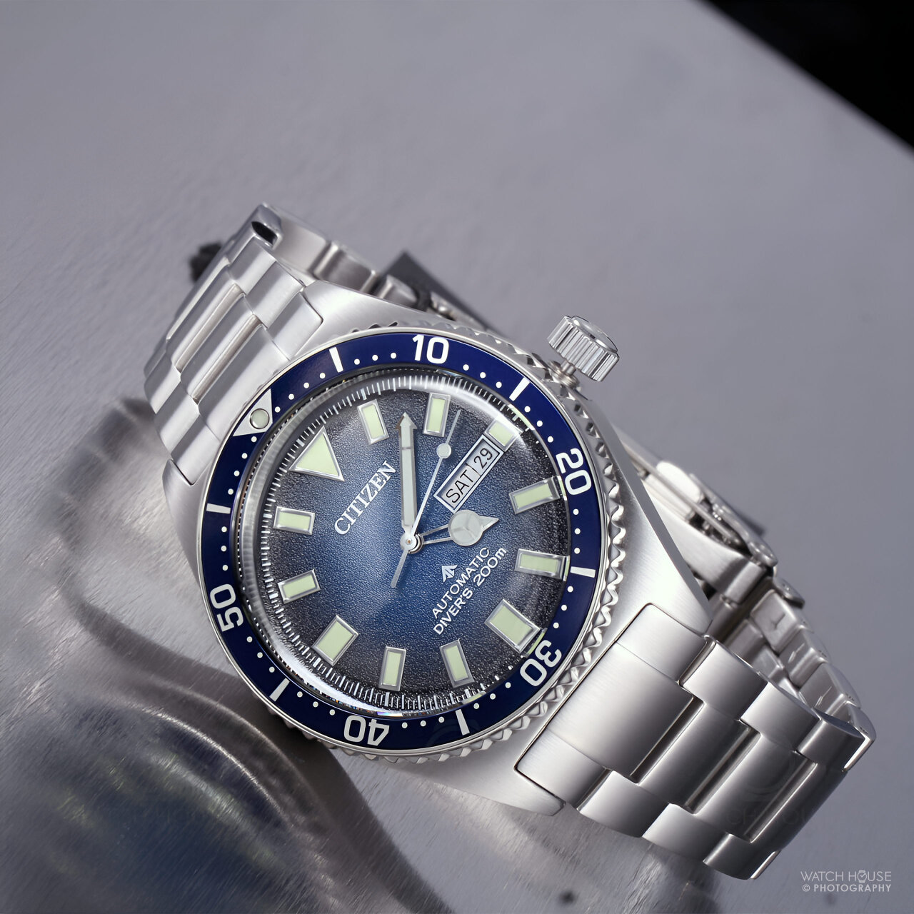 Citizen Promaster Marine ISO Taucher Automatik NY0129-58LE Blau