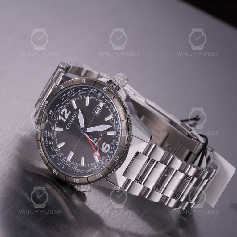 Citizen Promaster Sky 9054 GMT Flieger Automatik NB6046-59E Stahl