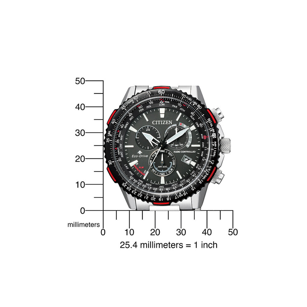 Citizen Promaster Sky CB5001-57E Men's 4-zone radio-controlled chronog