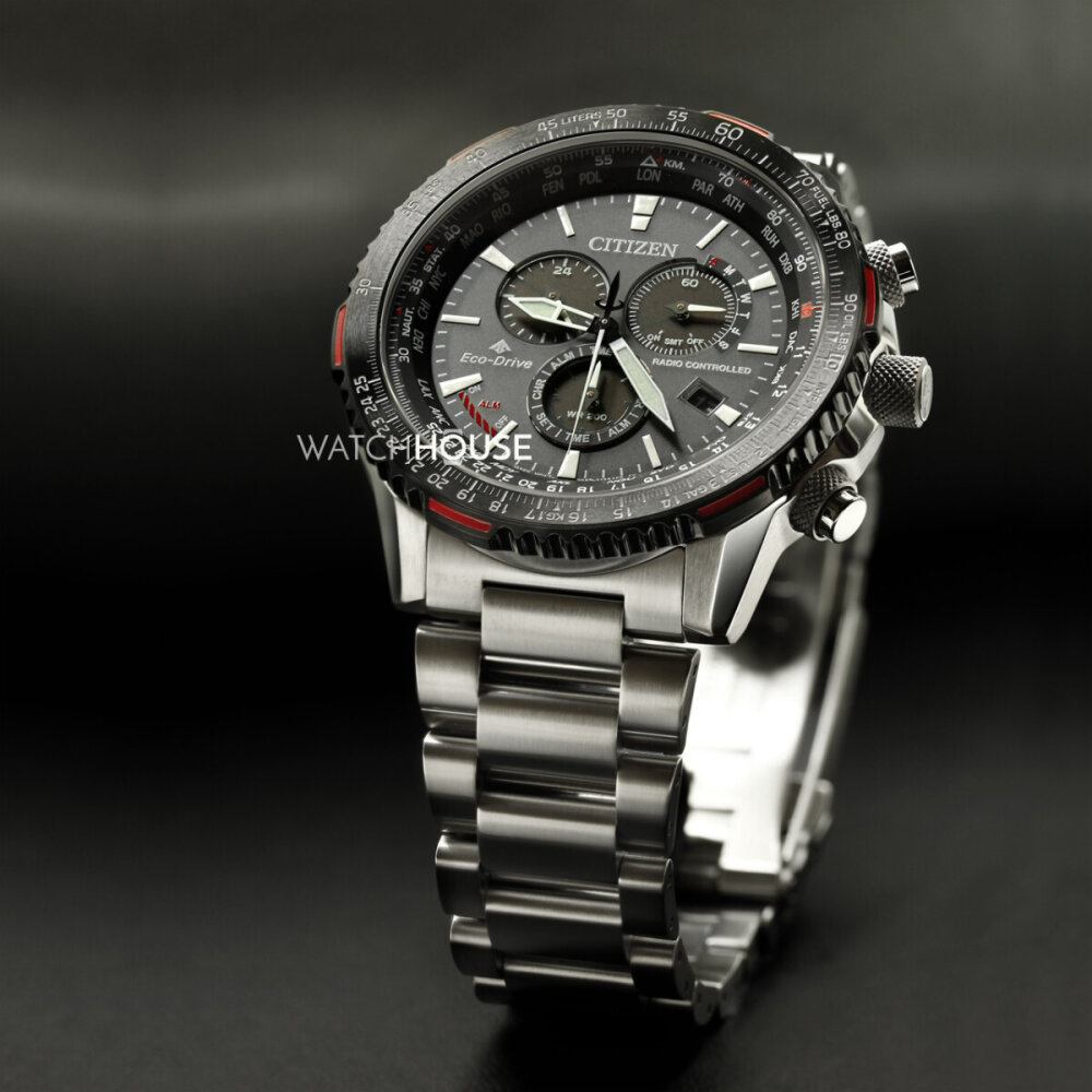 Citizen Promaster Sky CB5001-57E Men's 4-zone radio-controlled chronog