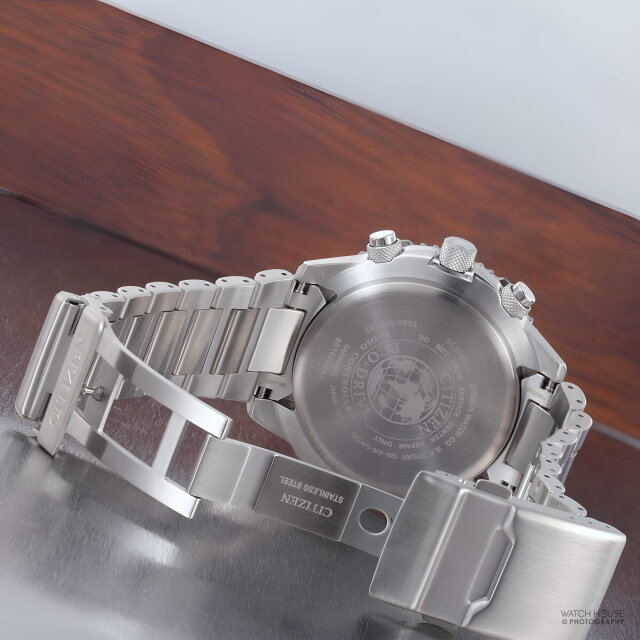 Citizen Promaster Sky CB5001-57E Mens 4-zone radio-controlled chronograph watch